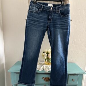 BKE Stella Cropped Size 29 Women's Indigo Straight Leg Jeans